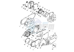 XN TEO'S 125 drawing CRANKCASE COVER