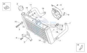 Pegaso 650 ie drawing Cooling system