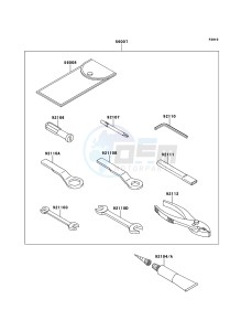 W800 EJ800ACF GB XX (EU ME A(FRICA) drawing Owner's Tools