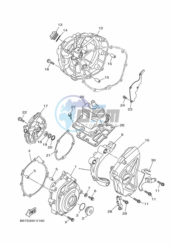 CRANKCASE COVER 1