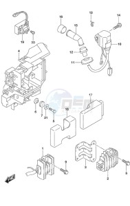 DF 25A drawing Rectifier/Ignition Coil