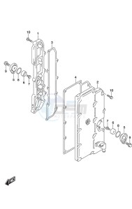 DF 250AP drawing Exhaust Cover