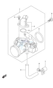 DF 20A drawing Throttle Body