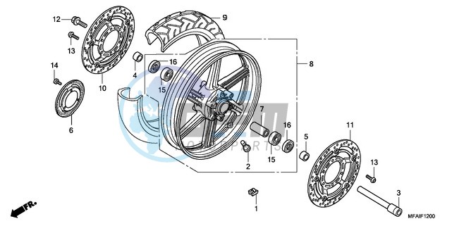 FRONT WHEEL