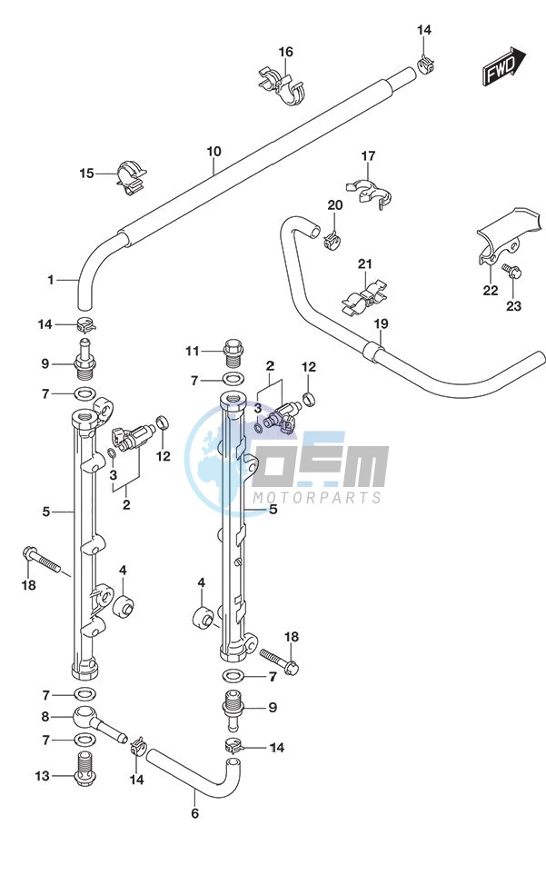 Fuel Injector (DF 250S)