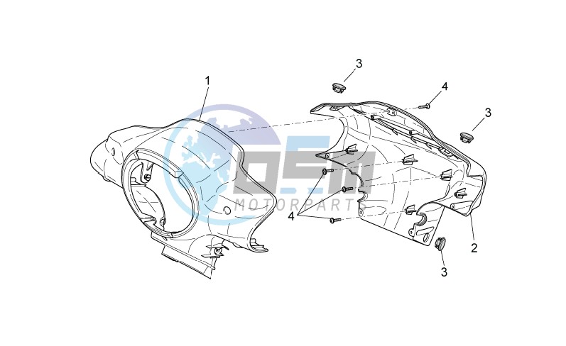 Front body I - Headlight support