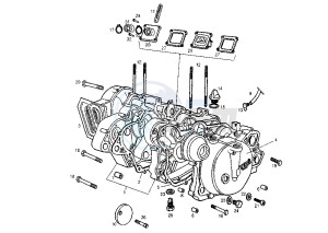 GPR REPLICA RACING - 50 cc drawing CARBURETOR