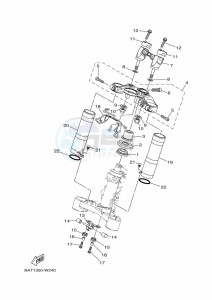 MT-07 MTN690-U (BHH5) drawing STEERING