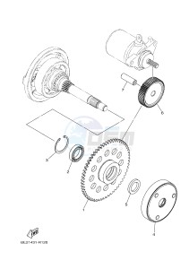 MWS125-A TRICITY 125 (BR71 BR74) drawing STARTER