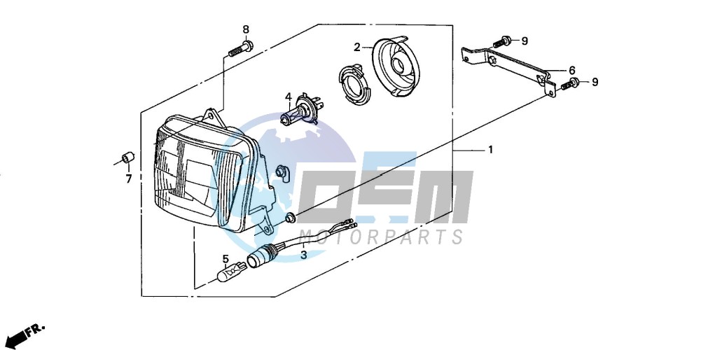 HEADLIGHT (CB500S)