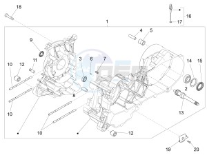 fly 50 4t 2v drawing Crankcase