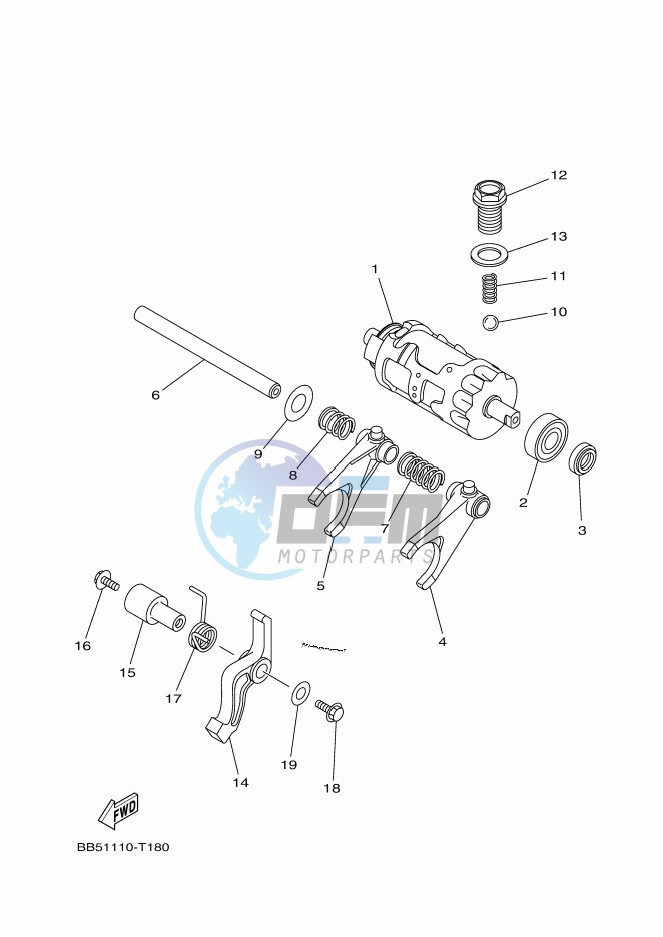 SHIFT CAM & FORK