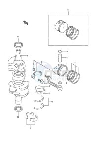 DF 50 drawing Crankshaft