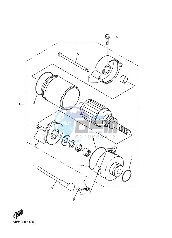 STARTING MOTOR