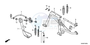 WW125EX2C drawing STAND