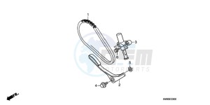 TRX250TMA ED drawing CAM CHAIN/TENSIONER