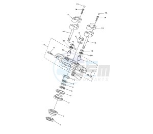 FZ8-NA 800 drawing STEERING