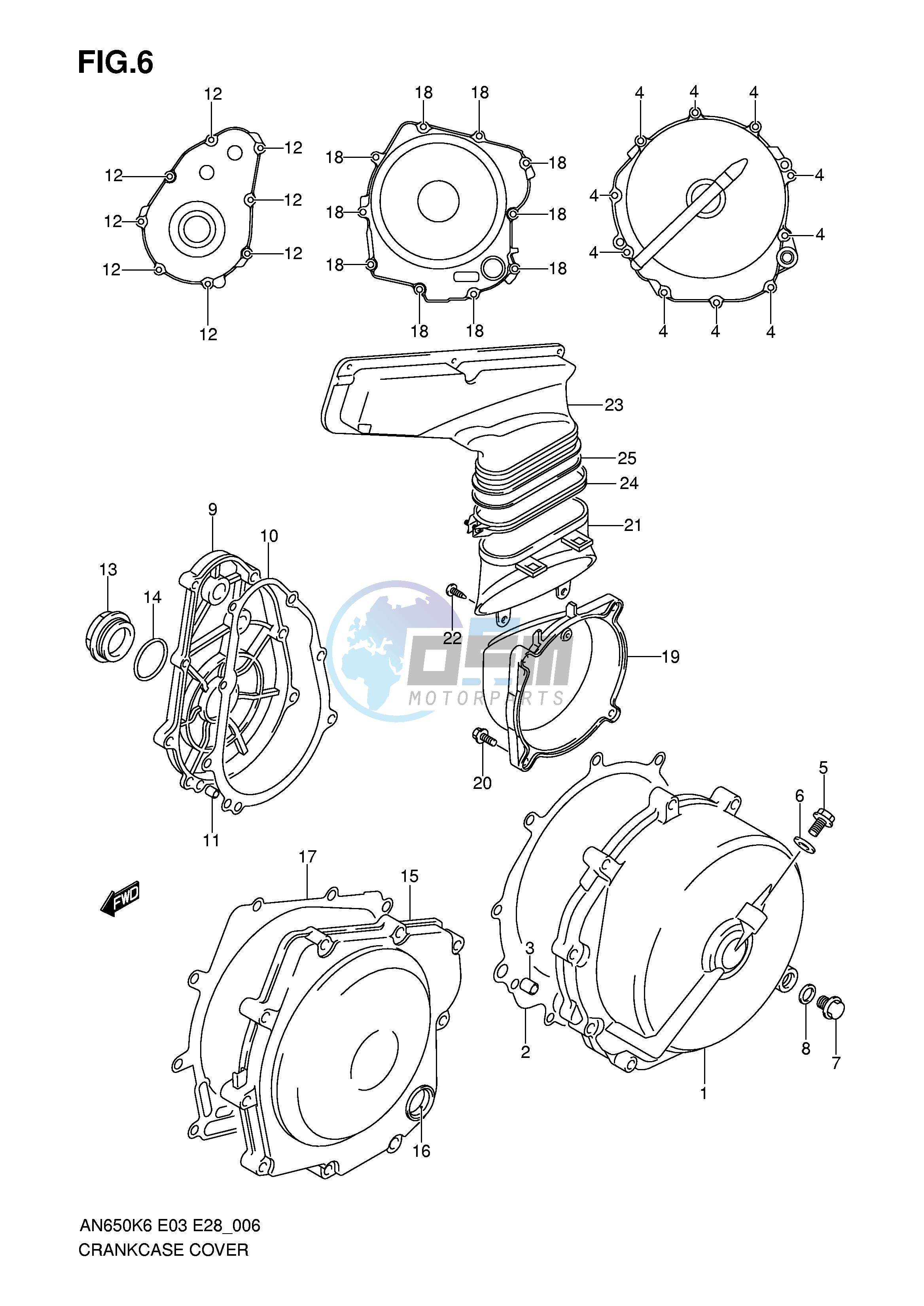 CRANKCASE COVER