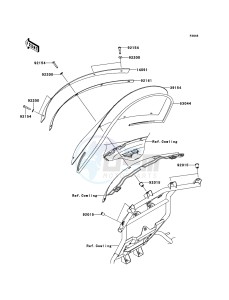 VN1700_VOYAGER_ABS VN1700BBF GB XX (EU ME A(FRICA) drawing Windshield