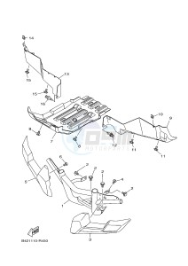 YXM700E YXM70VPXG VIKING EPS (B423) drawing GUARD