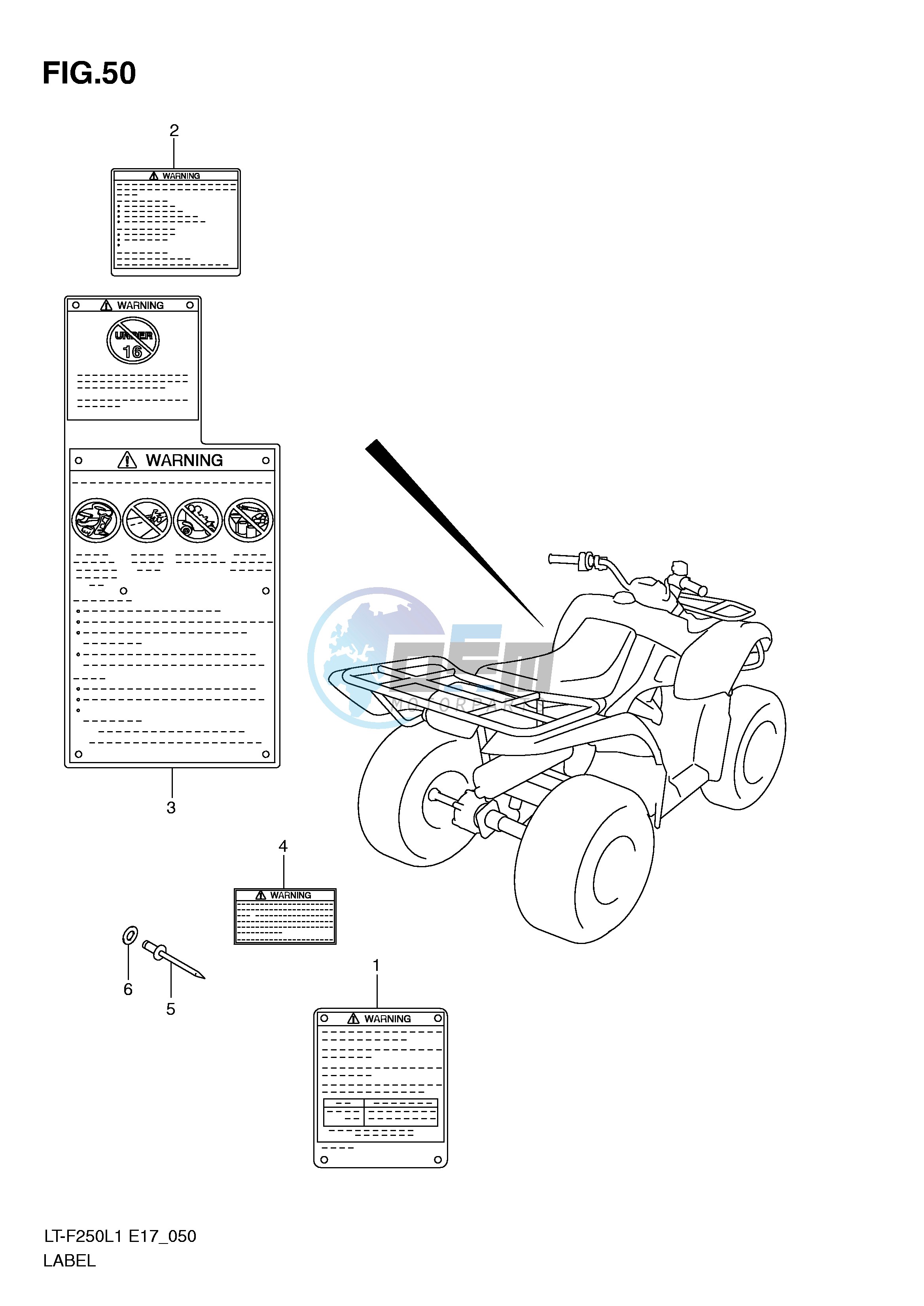 LABEL (LT-F250L1 E24)