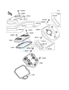 VN900_CLASSIC VN900B9F GB XX (EU ME A(FRICA) drawing Cylinder Head Cover