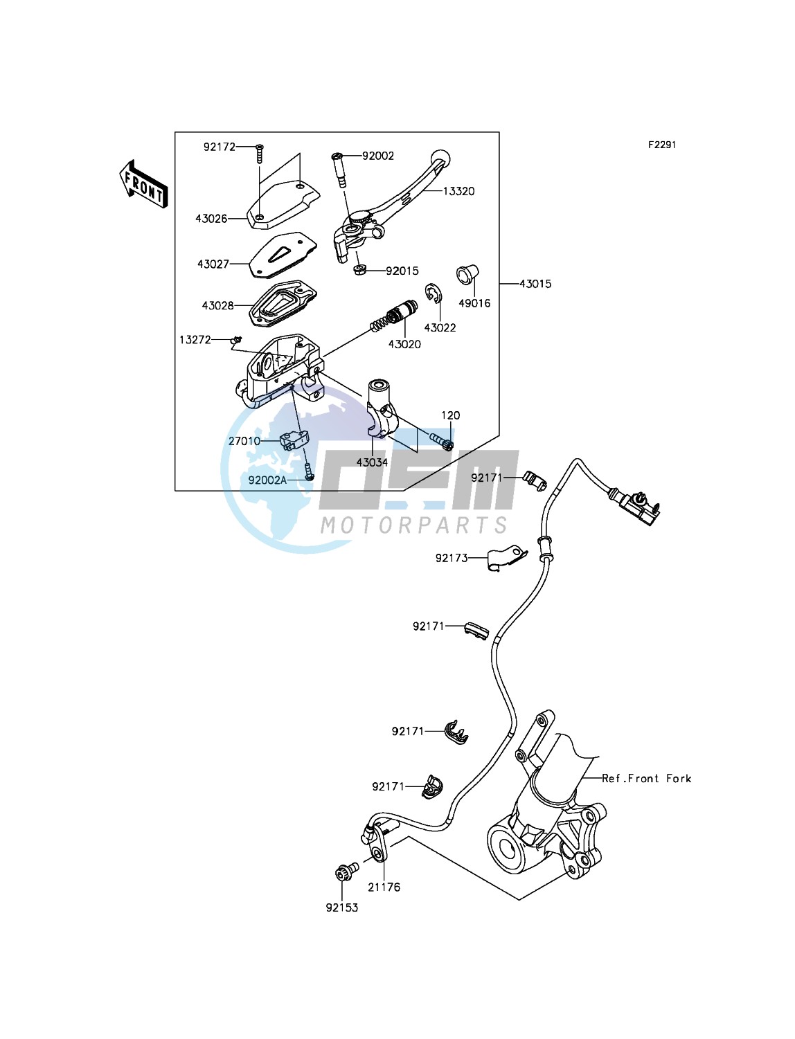 Front Master Cylinder