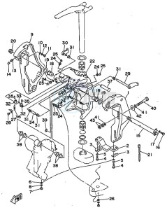 115C drawing FRONT-FAIRING-BRACKET