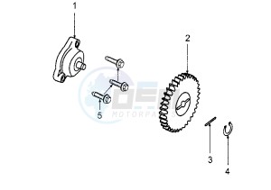 ELYSEO - 125 cc drawing OIL PUMP