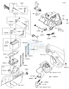 JET_SKI_ULTRA_310R JT1500NFF EU drawing Electrical Equipment