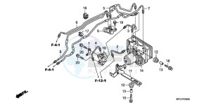 CB600FA39 France - (F / ABS CMF ST 25K) drawing ABS MODULATOR