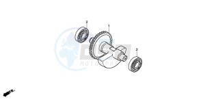 XR600R drawing BALANCER