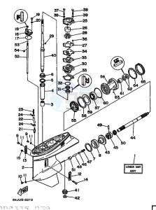 F50A drawing LOWER-CASING-x-DRIVE-3