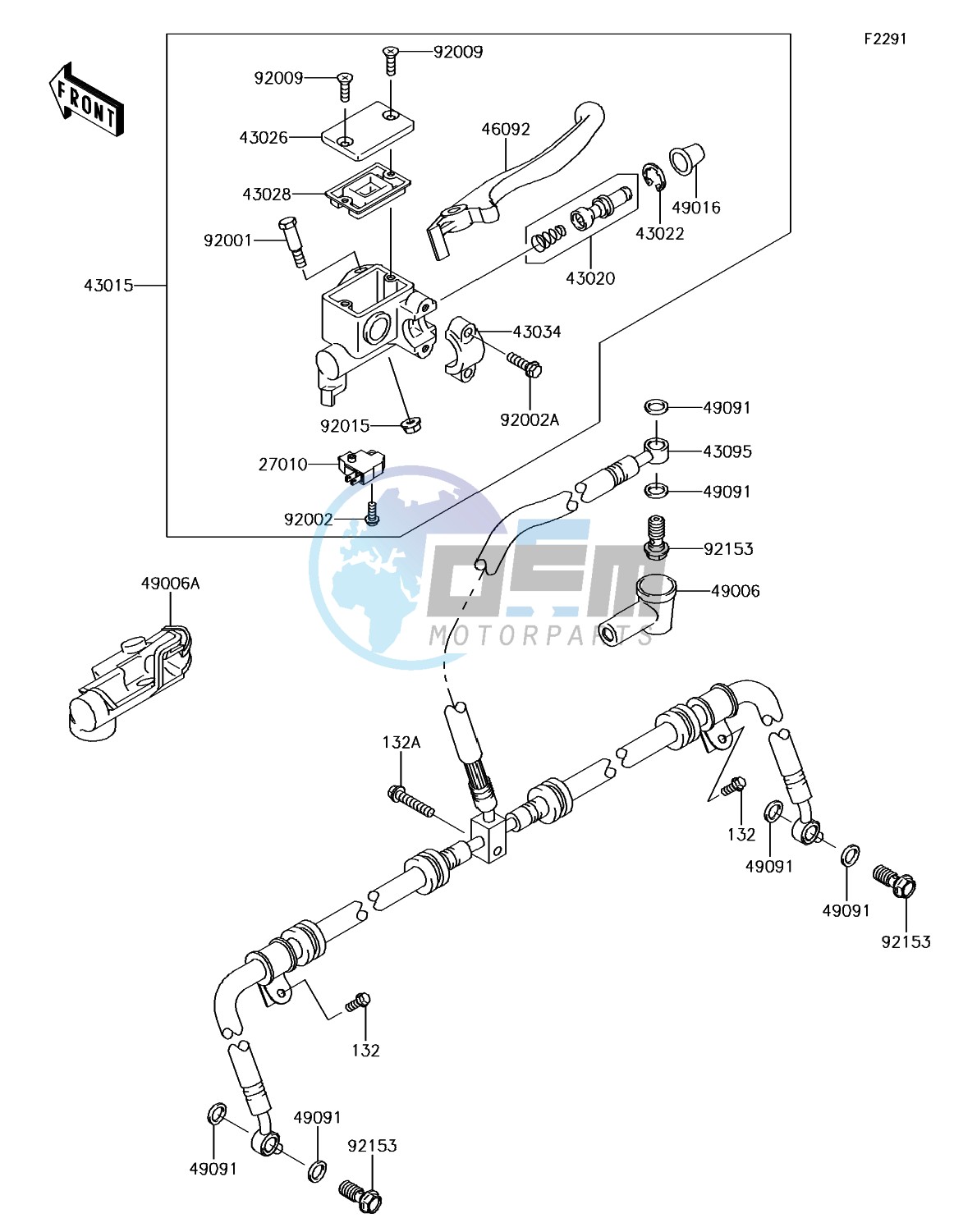 Front Master Cylinder