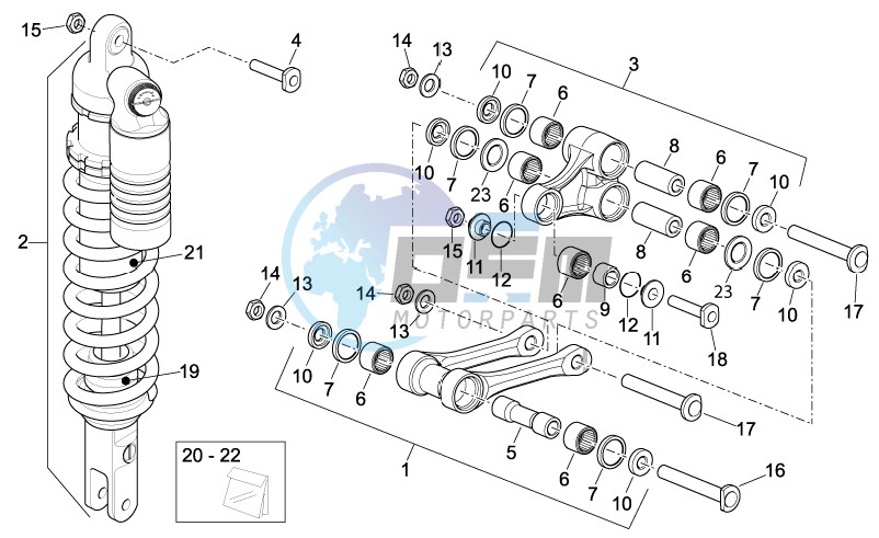 Rear Shock absorber