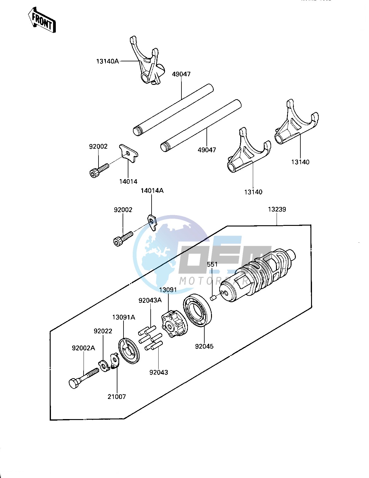 CHANGE DRUM_SHIFT FORK