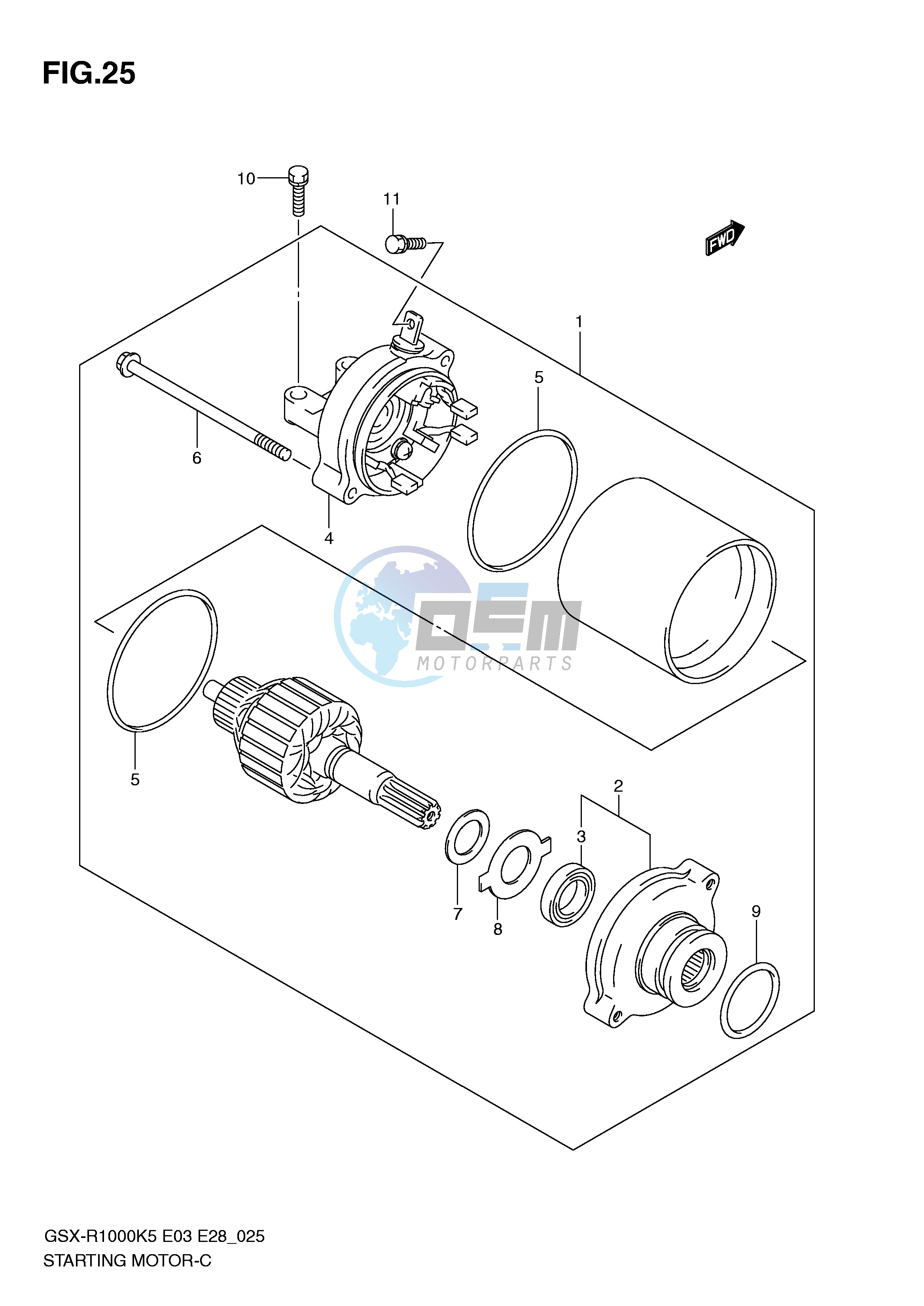 STARTING MOTOR