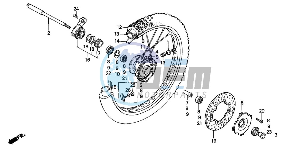 FRONT WHEEL