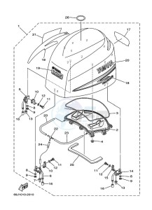 F225AETX drawing FAIRING-UPPER