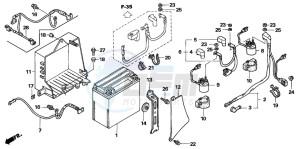 GL1800 drawing BATTERY