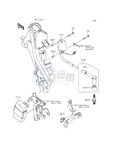 D-TRACKER KLX150HGF XX (EU ME A(FRICA) drawing Ignition System