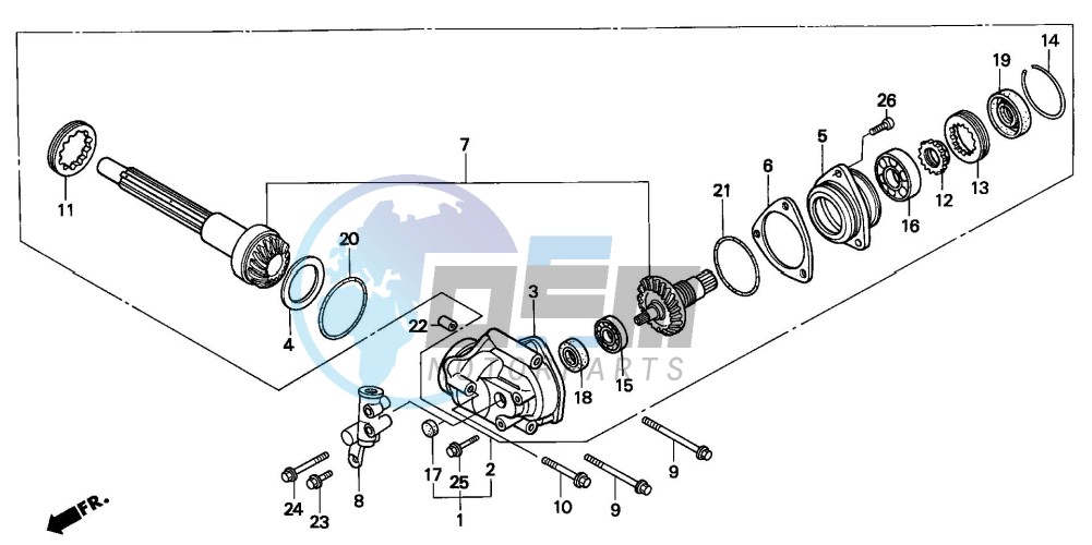 SIDE GEAR CASE