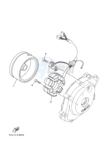 YBR125EGS (43BB) drawing GENERATOR