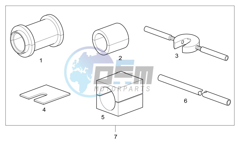 Showa Fork tool kit