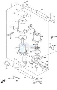 DF 115A drawing Trim Cylinder