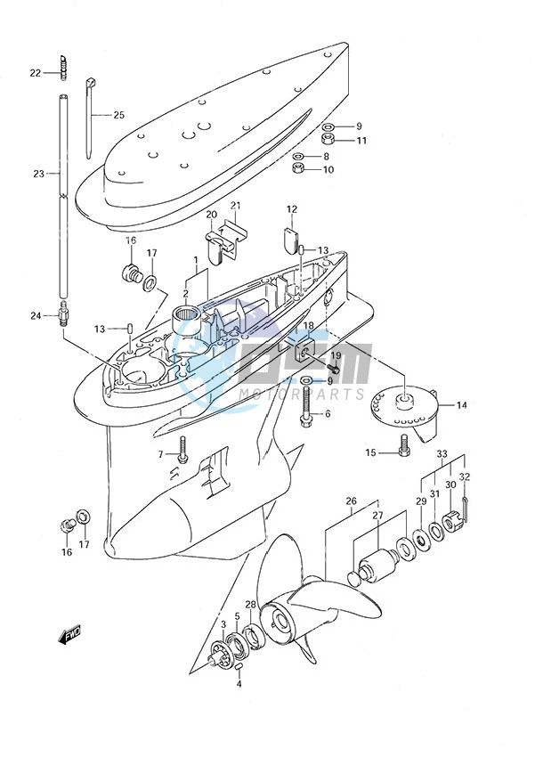 Gear Case (C/R)