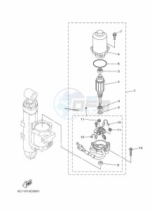 FT60D drawing POWER-TILT-ASSEMBLY-2