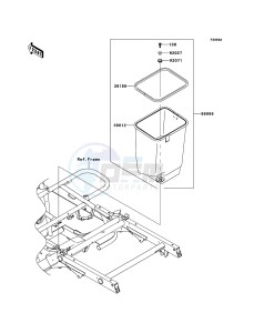 MULE_600 KAF400BCF EU drawing Optional Parts(Frame)