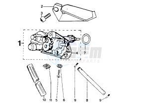 SV GEO - 50 cc drawing OIL PUMP