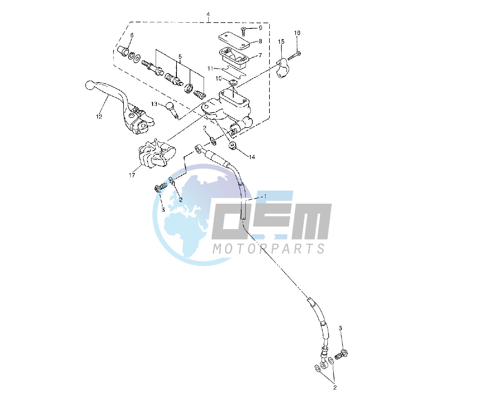 FRONT MASTER CYLINDER